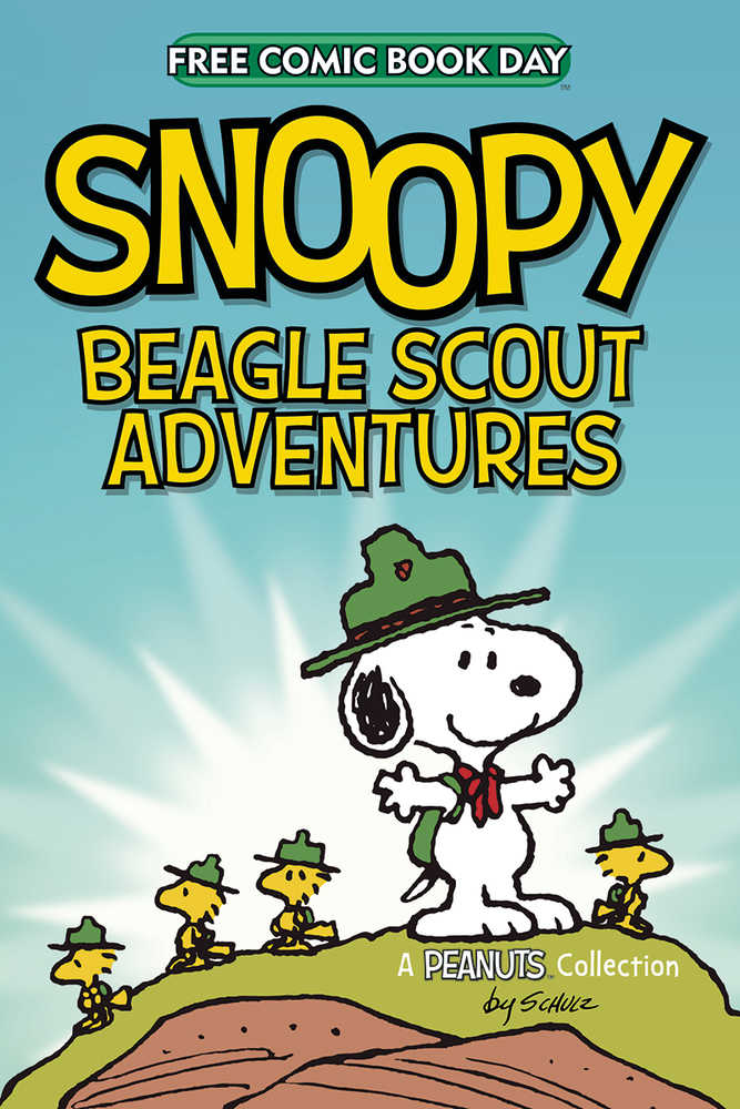 Free Comic Book Day 2024 Snoopy Beagle Scout Adventures