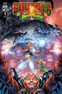 Thumbnail for Godzilla Vs. The Mighty Morphin Power Rangers (2024) #1