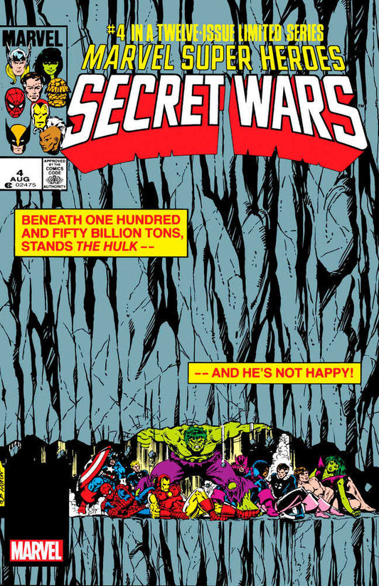 Marvel Super-Heroes Secret Wars (1984) #4 Facsimile Edition