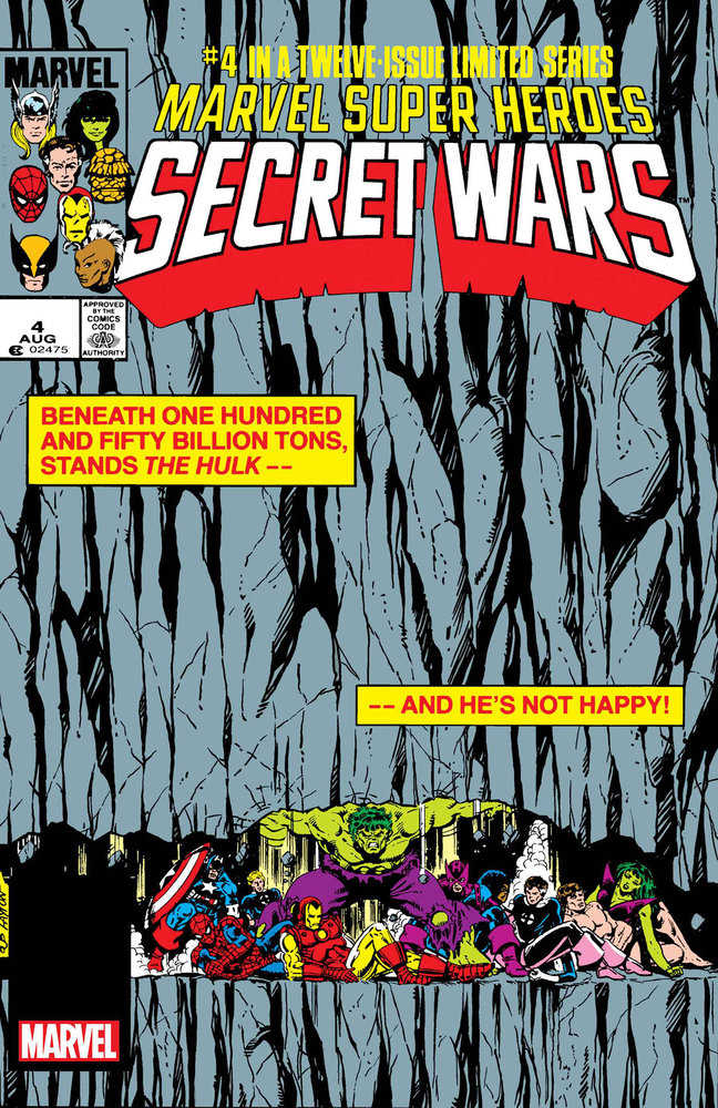 Marvel Super-Heroes Secret Wars (1984) #4B Facsimile Edition