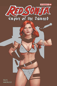 Thumbnail for Red Sonja Empire Of The Damned (2024) #1C
