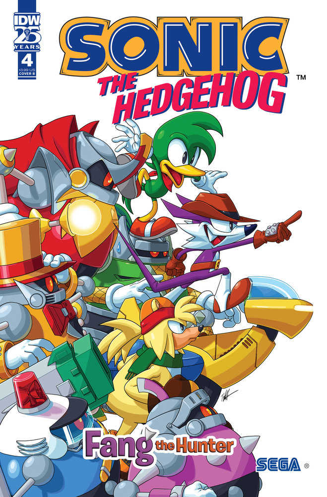 Sonic The Hedgehog: Fang The Hunter (2024) #4B