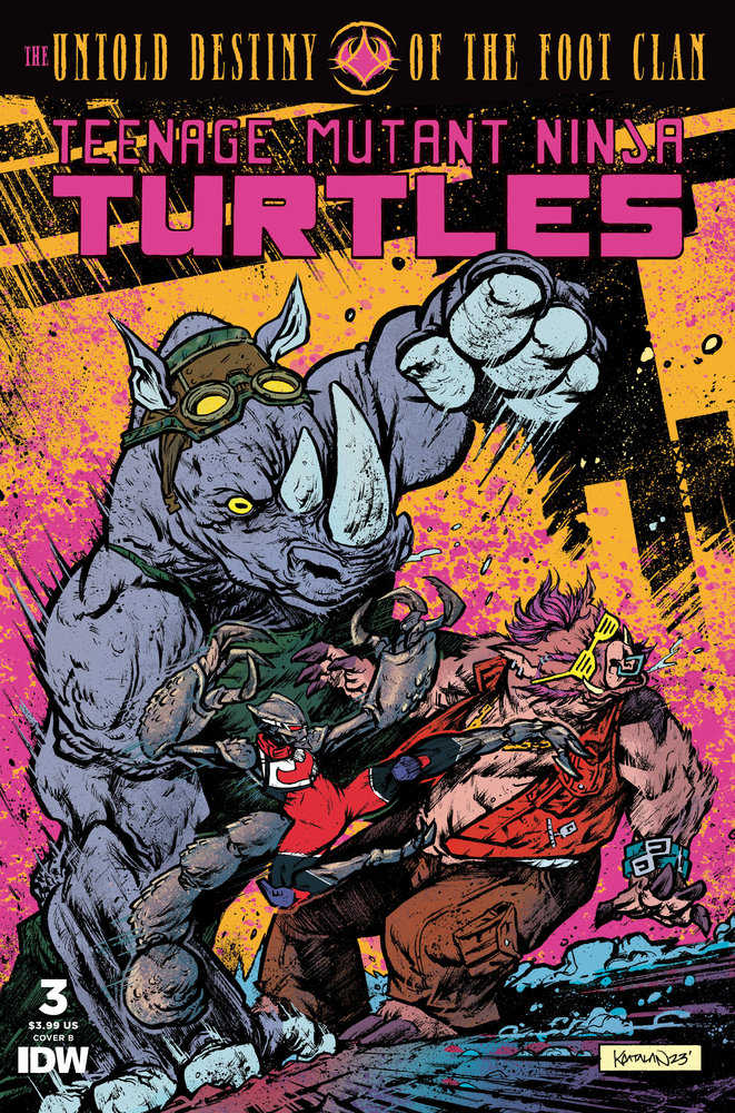 Teenage Mutant Ninja Turtles: The Untold Destiny Of The Foot Clan (2024) #3B