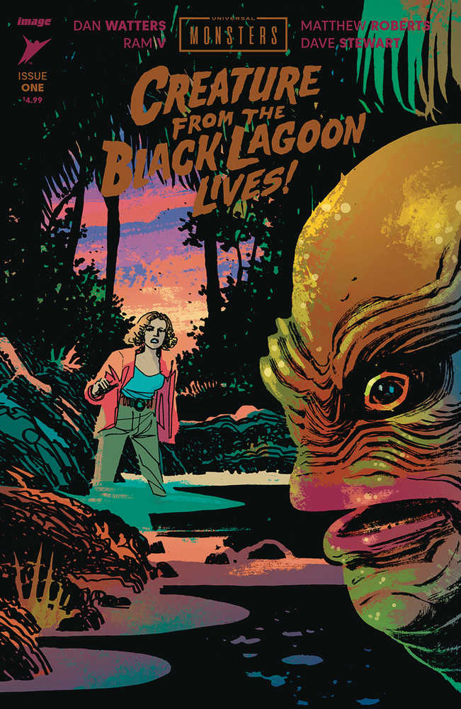 Universal Monsters: Creature From The Black Lagoon Lives! (2024) #1C