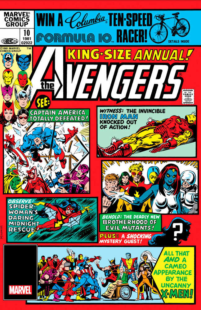 The Avengers Annual (1967) #10 Facsimile Edition