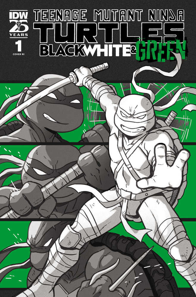 Teenage Mutant Ninja Turtles: Black White & Green (2024) #1C