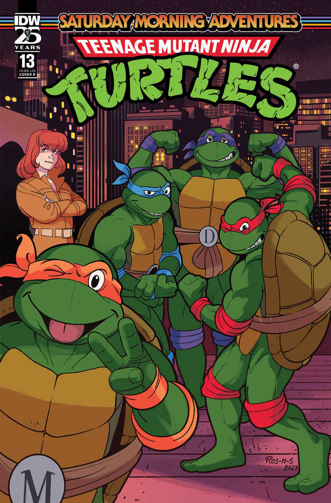 Teenage Mutant Ninja Turtles: Saturday Morning Adventures (2023) #13B