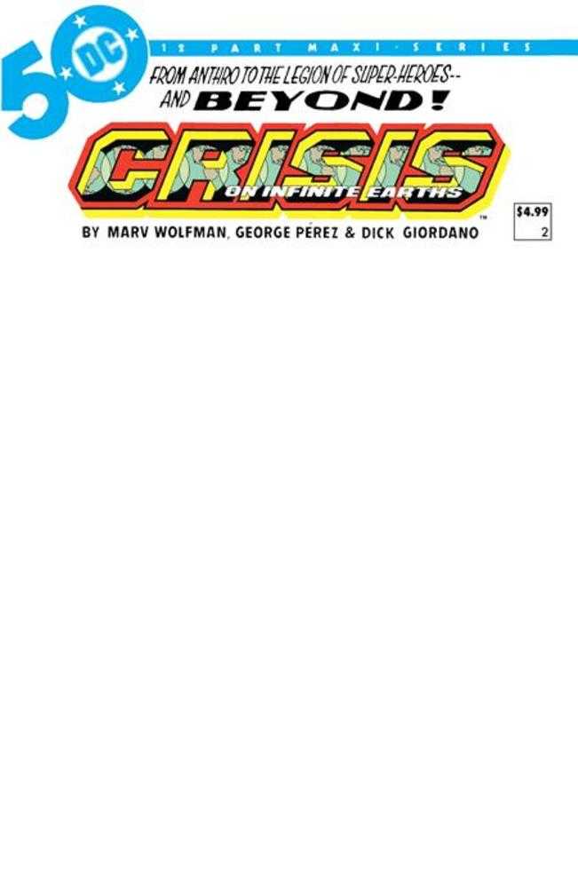 Crisis On Infinite Earths (1985) #2C Facsimile Edition