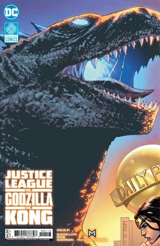 Justice League Vs. Godzilla Vs. Kong (2023) #1 Third Printing