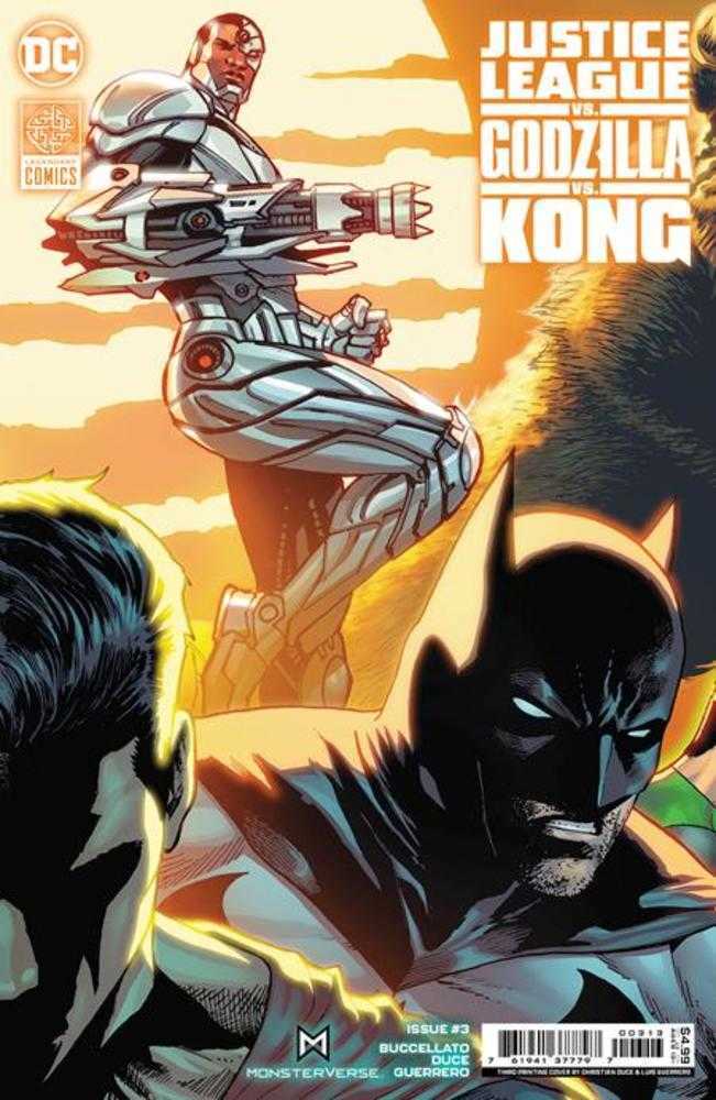 Justice League Vs. Godzilla Vs. Kong (2023) #3 Third Printing