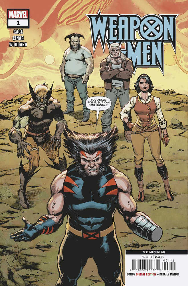 Weapon X-Men (2024) #1 Second Printing