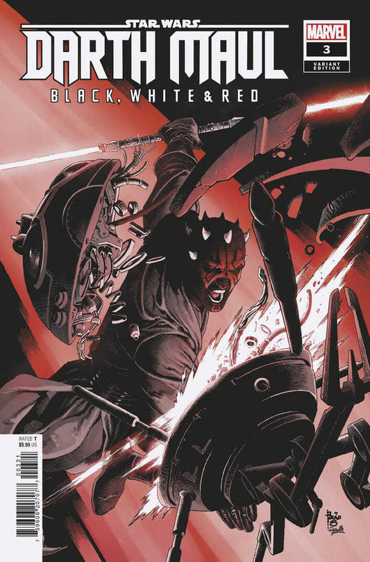 Star Wars: Darth Maul - Black, White & Red (2024) #3B