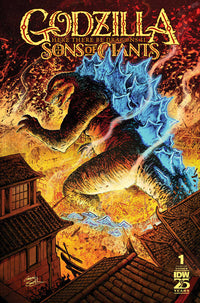 Thumbnail for Godzilla: Here There Be Dragons: Sons Of Giants (2024) #1B