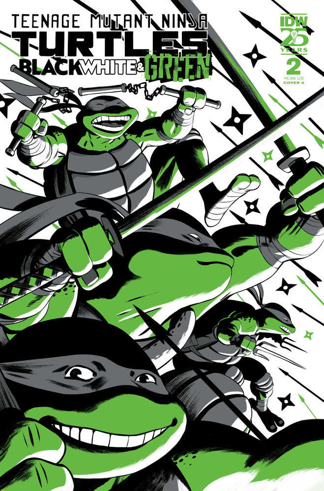 Teenage Mutant Ninja Turtles: Black White & Green (2024) #2