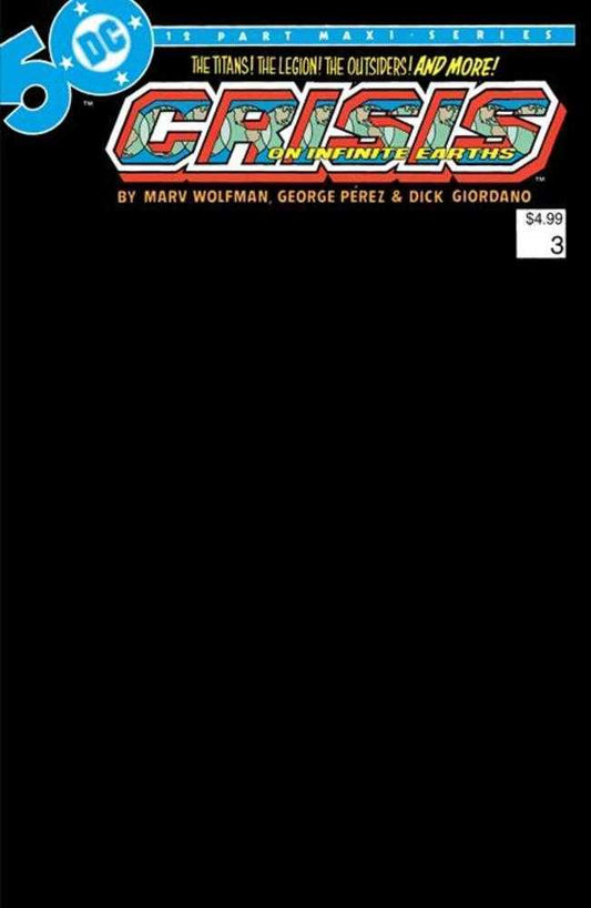 Crisis On Infinite Earths (1985) #3B Facsimile Edition