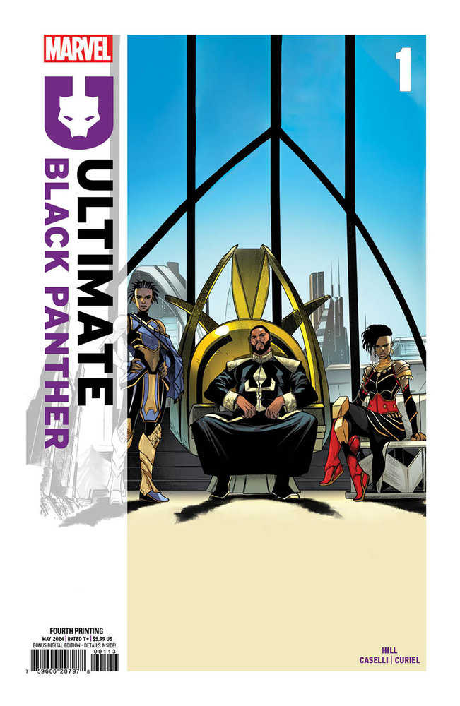 Ultimate Black Panther (2024) #1 Fourth Printing