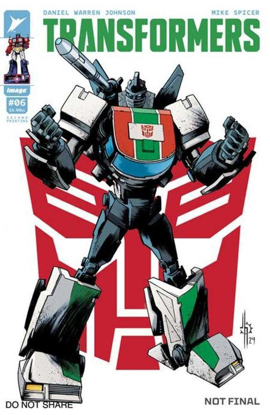 Transformers (2023) #6 Second Printing