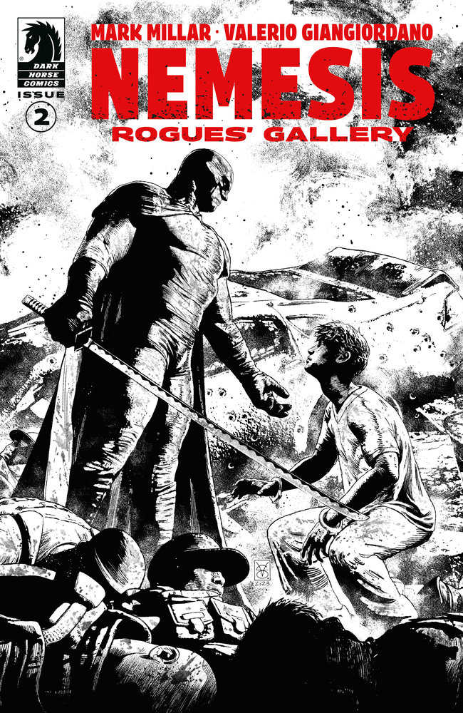 Nemesis: Rogues' Gallery #2 (Cover B) (Black & White) (Valerio Giangiordano)