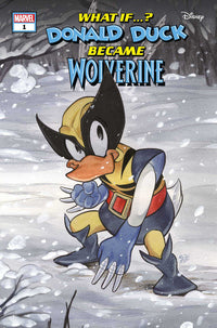 Thumbnail for Marvel & Disney: What If...? Donald Duck Became Wolverine (2024) #1C