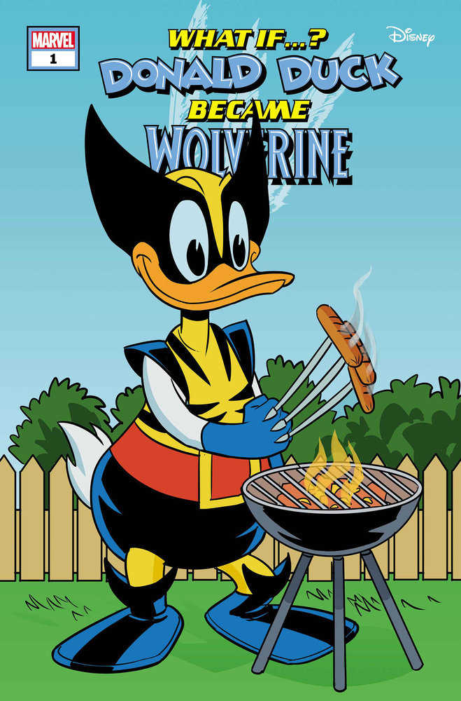 Marvel & Disney: What If...? Donald Duck Became Wolverine (2024) #1B