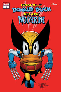 Thumbnail for Marvel & Disney: What If...? Donald Duck Became Wolverine (2024) #1D