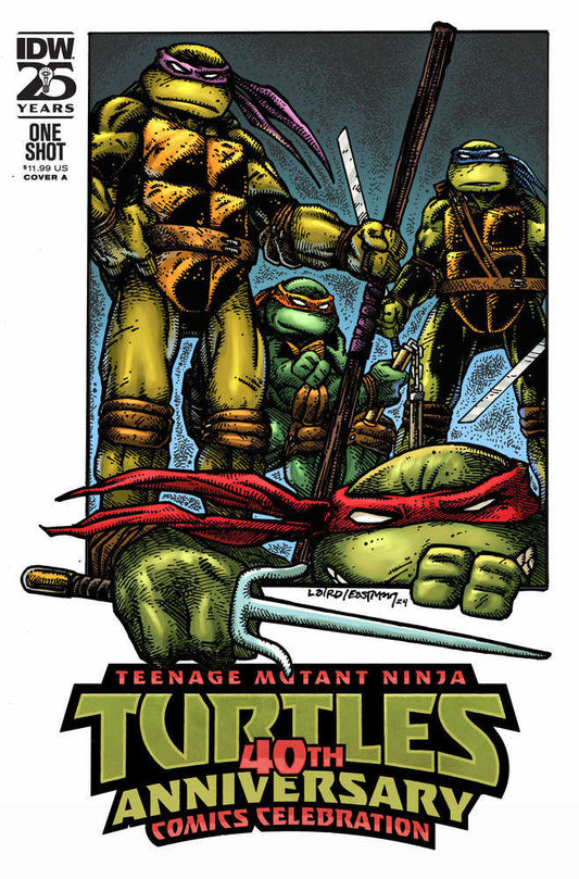 Teenage Mutant Ninja Turtles 40th Anniversary Comics Celebration (2024) #1