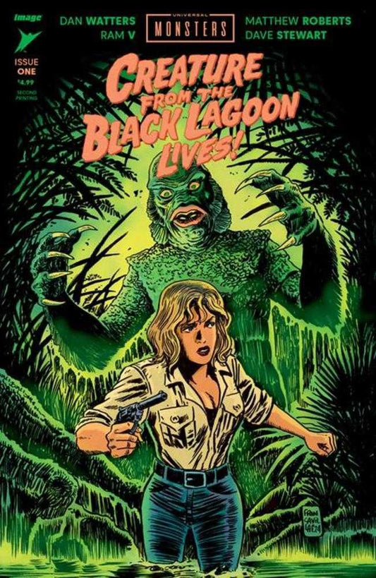 Universal Monsters: The Creature From The Black Lagoon Lives! (2024) #1 Second Printing