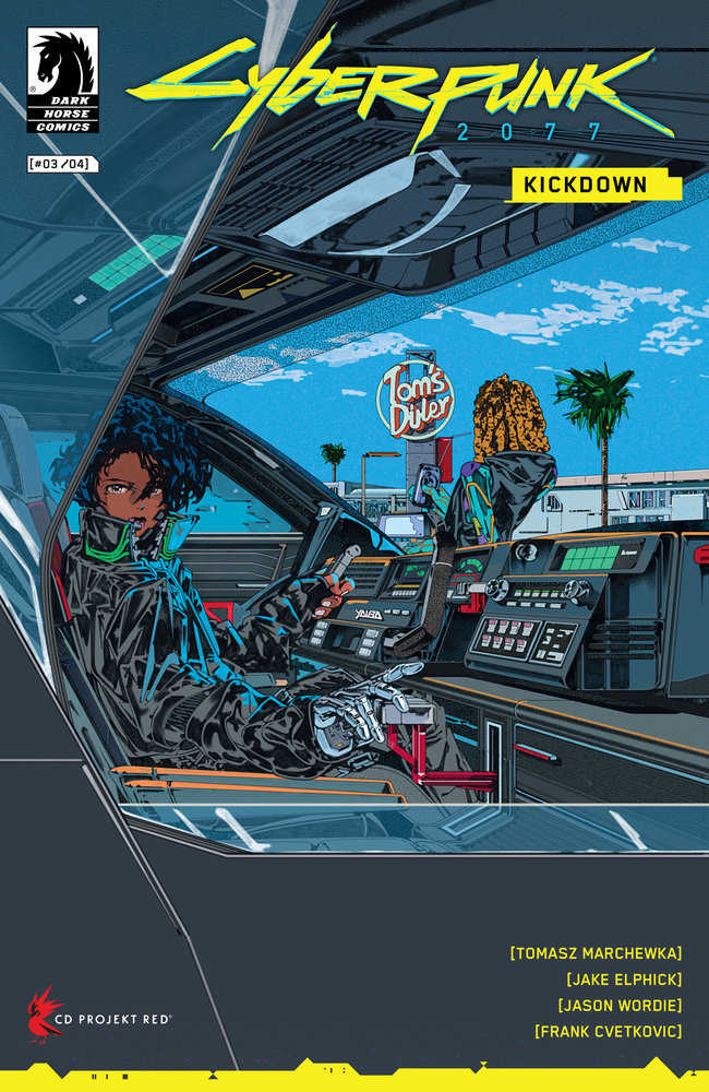 Cyberpunk 2077 Kickdown #3 Cover B Rudcef