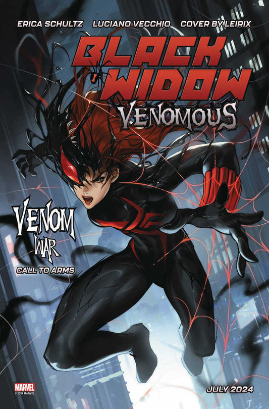 Df Black Widow Venomous #1 Schultz Signed