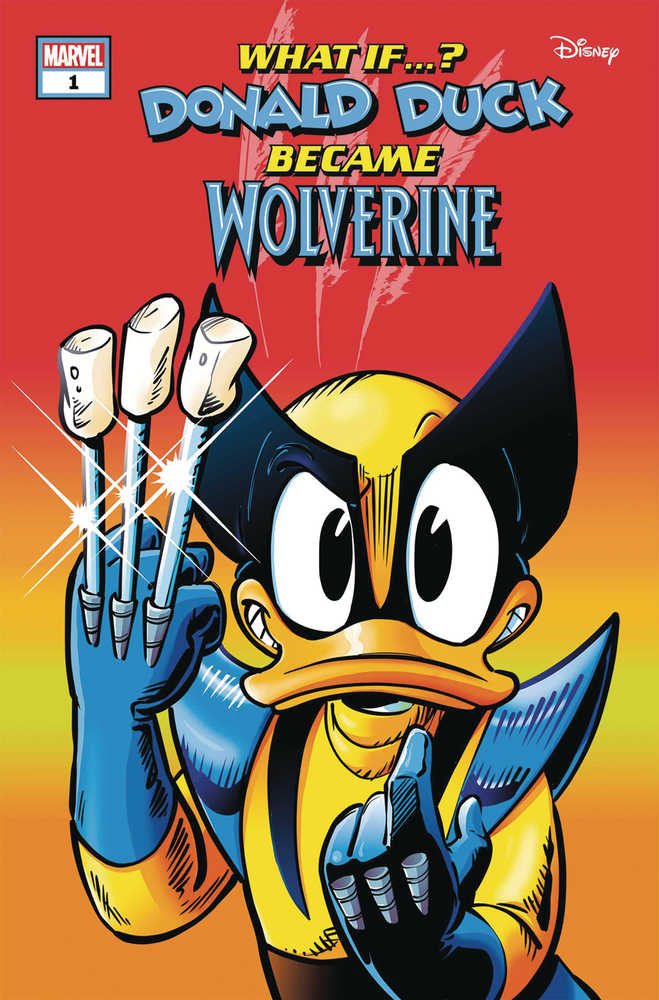 Marvel & Disney: What If...? Donald Duck Became Wolverine (2024) #1 CGC GRADED