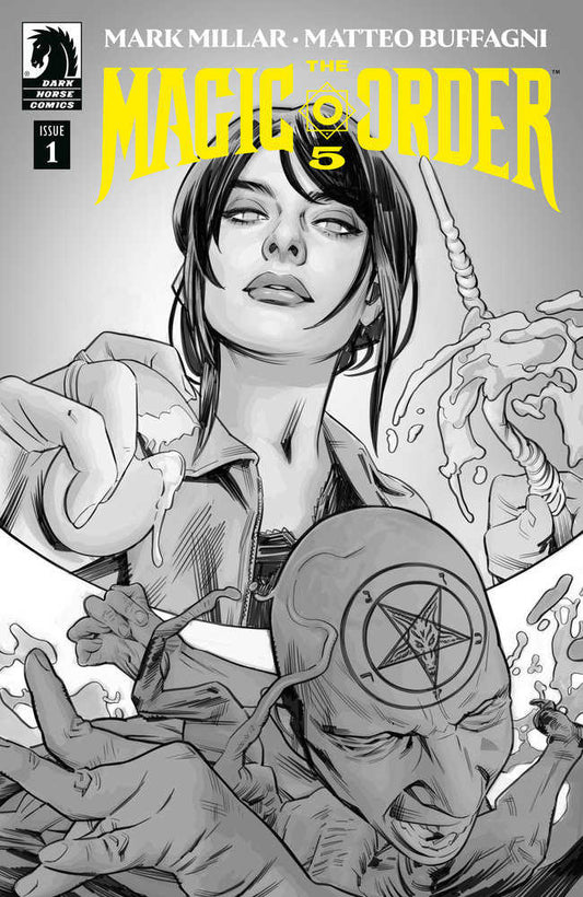 Magic Order V #1 Cover B Black & White Buffagni (Mature)