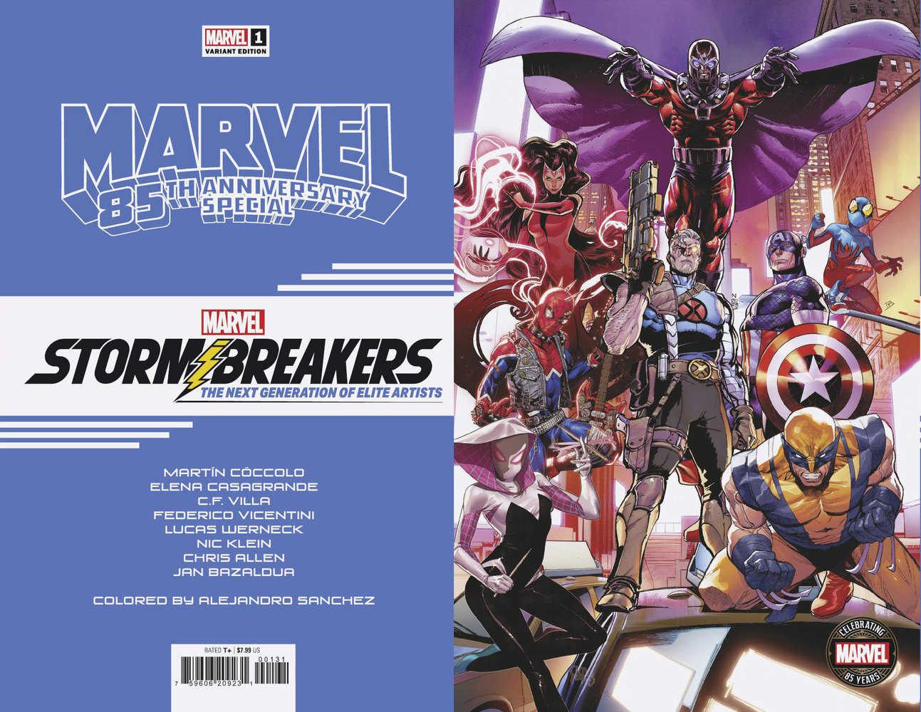 Marvel 85th Anniversary Special #1 Stormbreakers Jam Variant