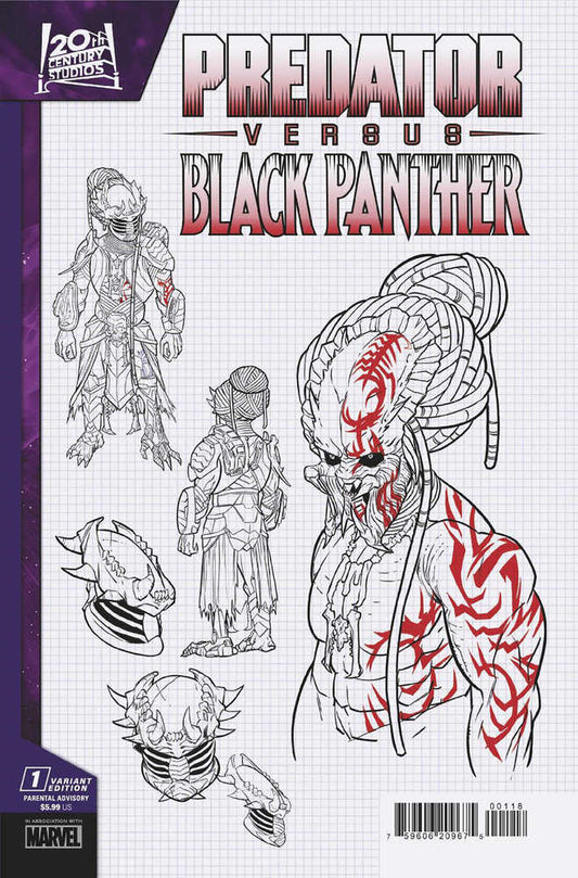 Predator Vs. Black Panther (2024) #1J