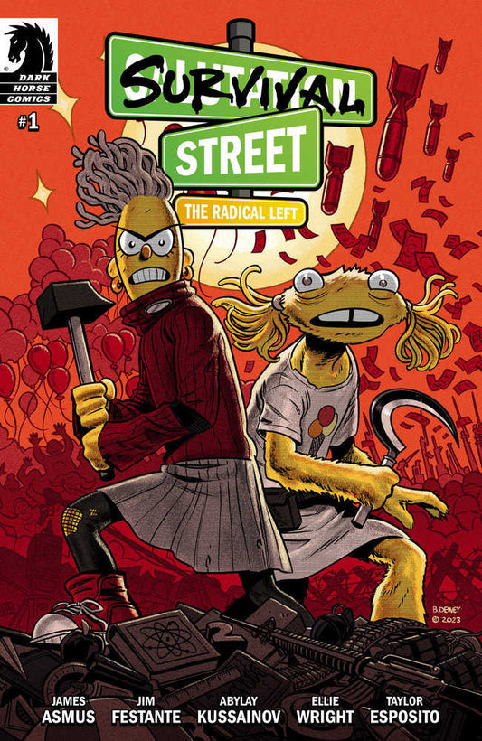 Survival Street Radical Left #1 Cover B Dewey