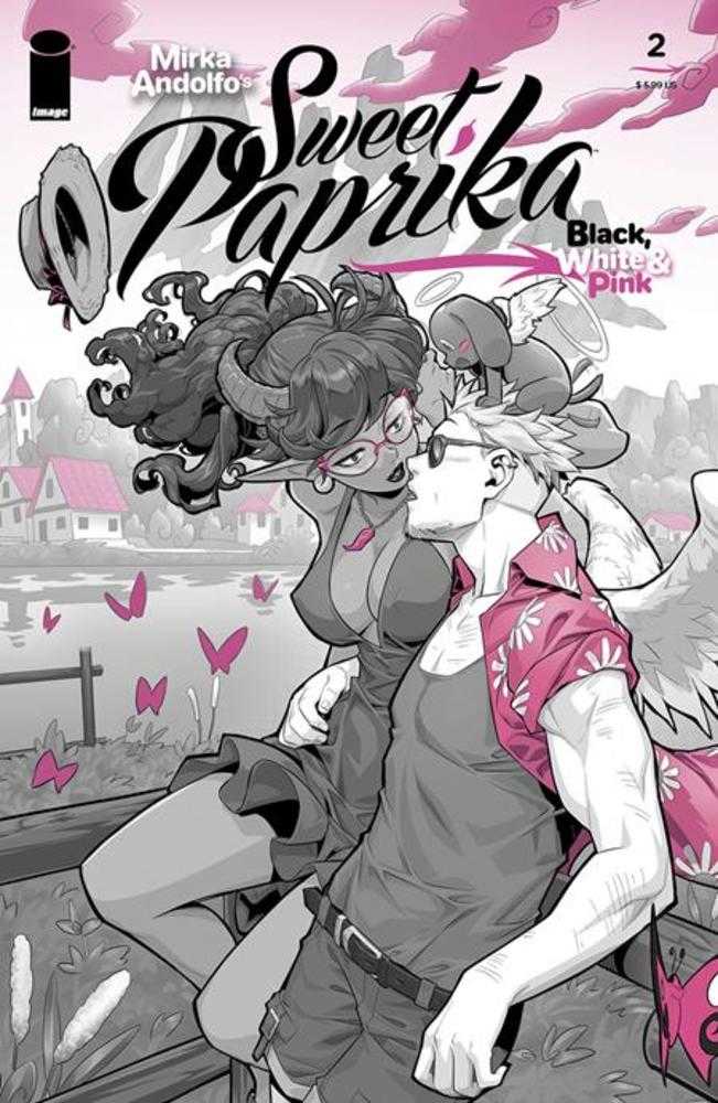 Mirka Andolfo's Sweet Paprika Black, White & Pink (2023) #2B