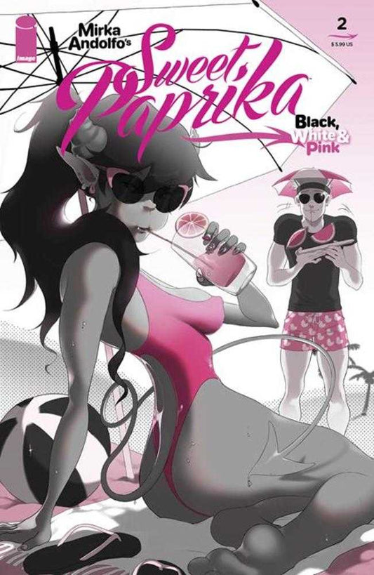 Mirka Andolfo's Sweet Paprika Black, White & Pink (2023) #2D