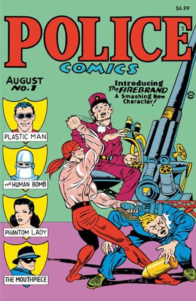 Police Comics (1941) #1 Facsimile Edition