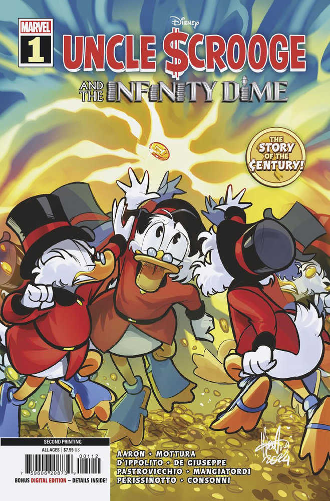 Uncle Scrooge And The Infinity Dime (2024) #1 Second Printing