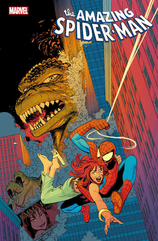 Amazing Spider-Man #58 Leo Romero Godzilla Variant