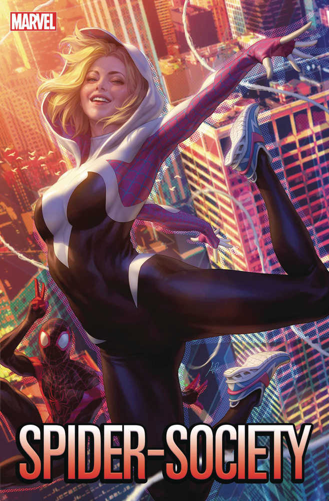 Df Spider-Society #1 Artgerm Spider-Gwen Variant Segura Signed