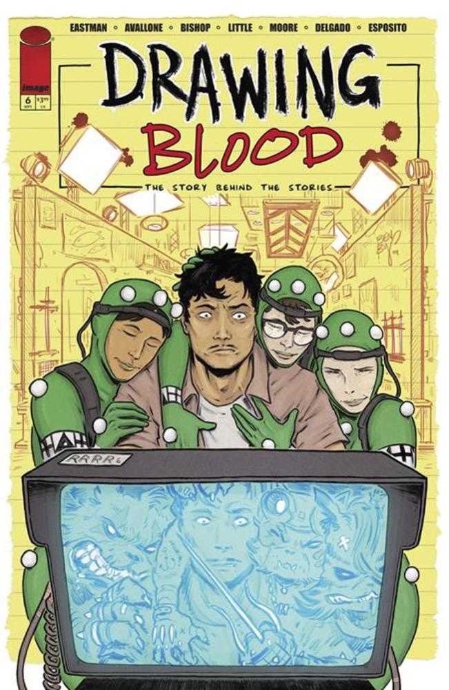 Drawing Blood #6 (Of 12) Cover B Bishop