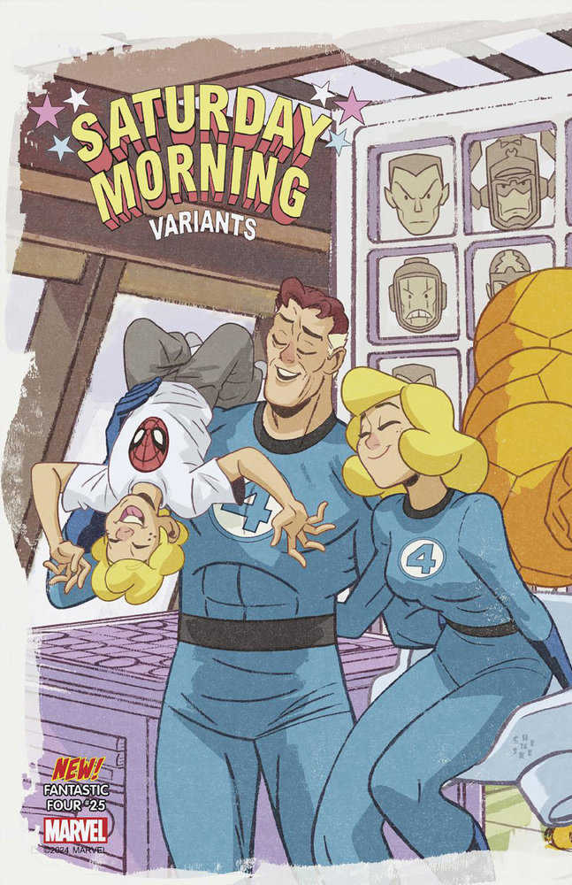 Fantastic Four #25 Sean Galloway Saturday Morning Connecting Variant