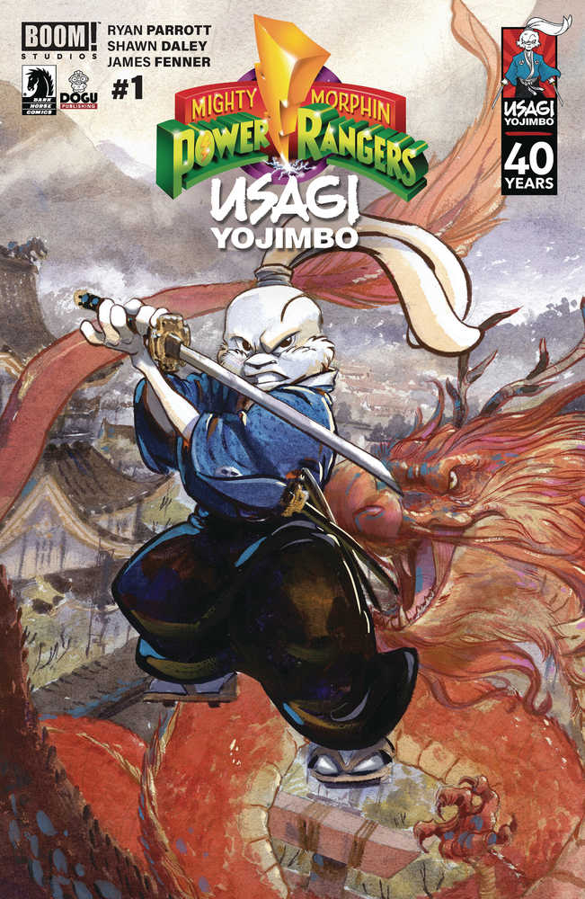 Mighty Morphin Power Rangers Usagi Yojimbo #1 Cover C Cullum (