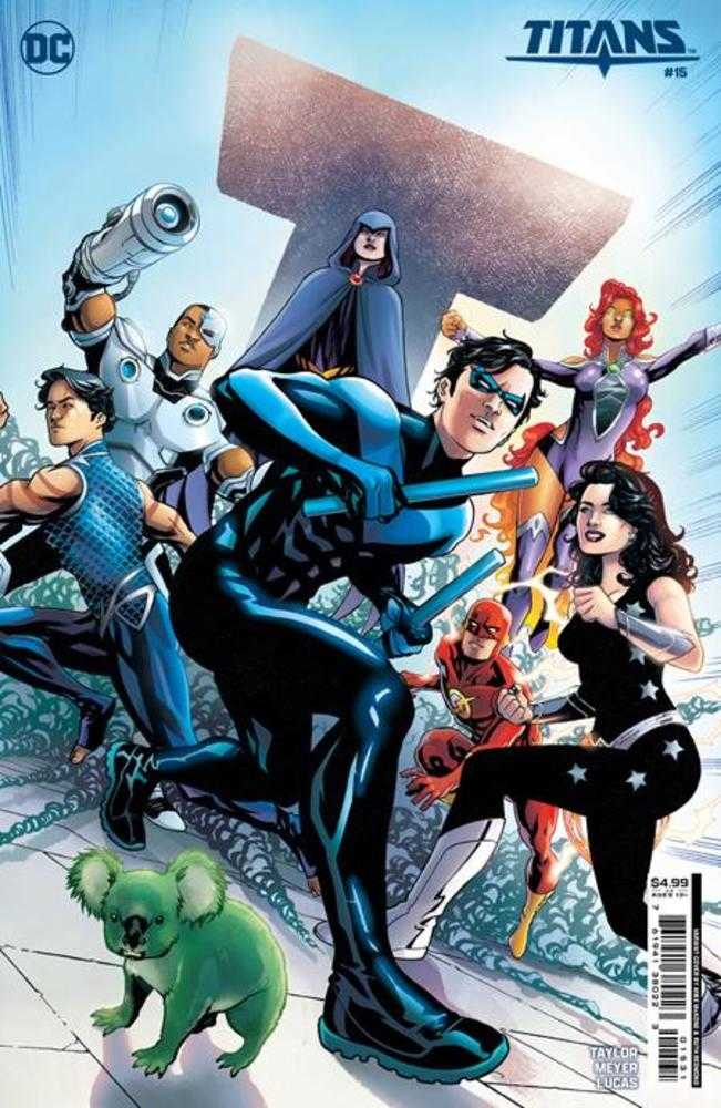 Titans #15 Cover C Mike McKone Card Stock Variant