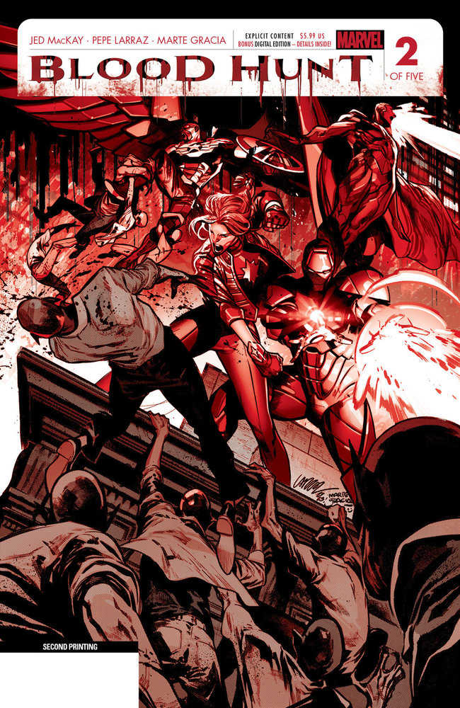 Blood Hunt: Red Band (2024) #2 Second Printing