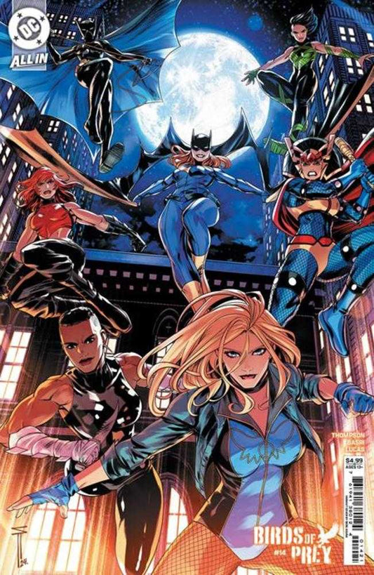 Birds Of Prey #14 Cover C Serg Acuna Card Stock Variant