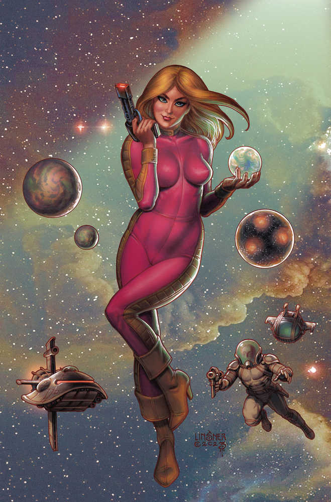 Barbarella #1 Cover F Linsner Foil Virgin