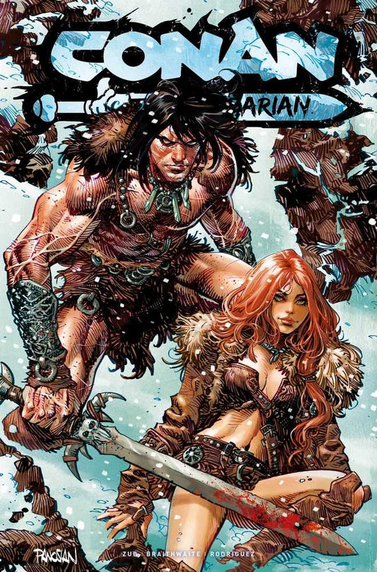 Conan the Barbarian #13 Sdcc Exclusive Foil Panosian (Mature)