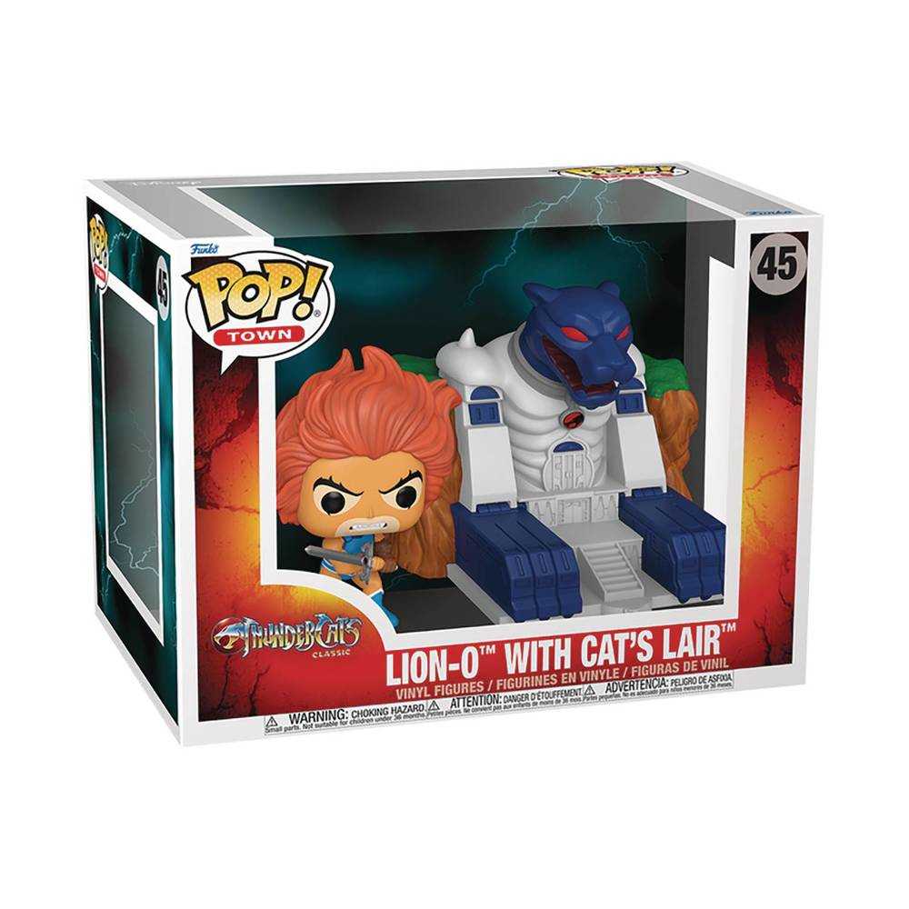 ThunderCats Lion-O with Cat's Lair Funko Pop! Town #45