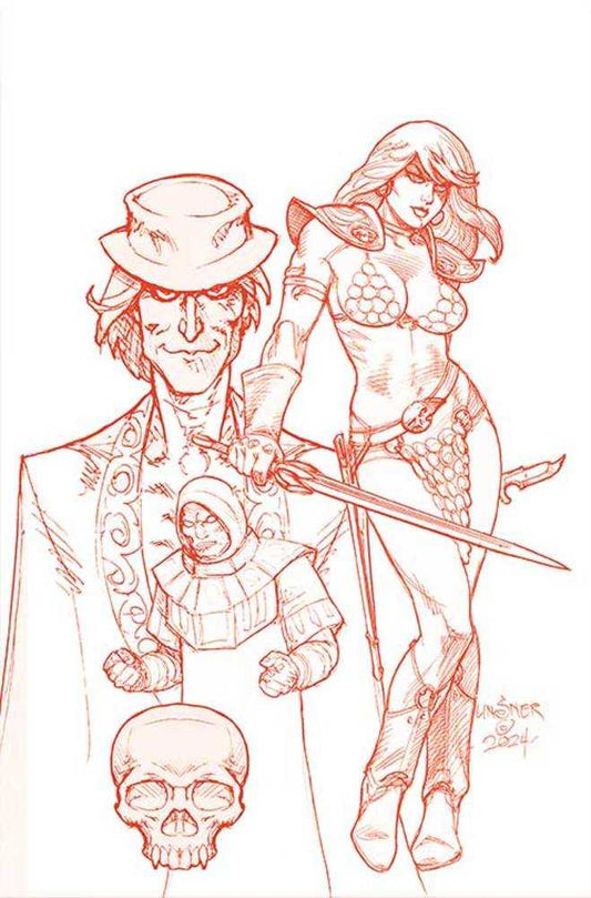 Red Sonja Death And The Devil #1 Cover X Foc 10 Copy Variant Edition Lins